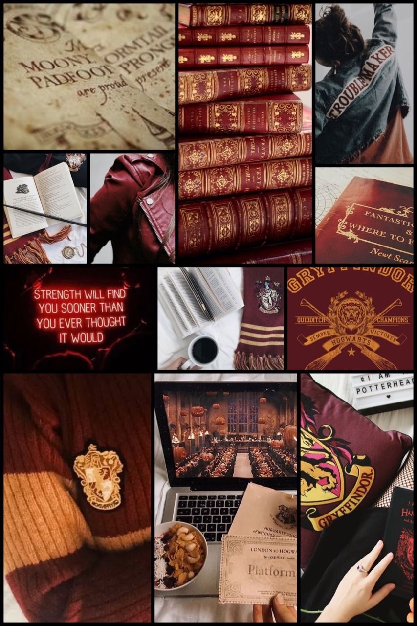 Gryffindor Collage Wallpapers on WallpaperDog