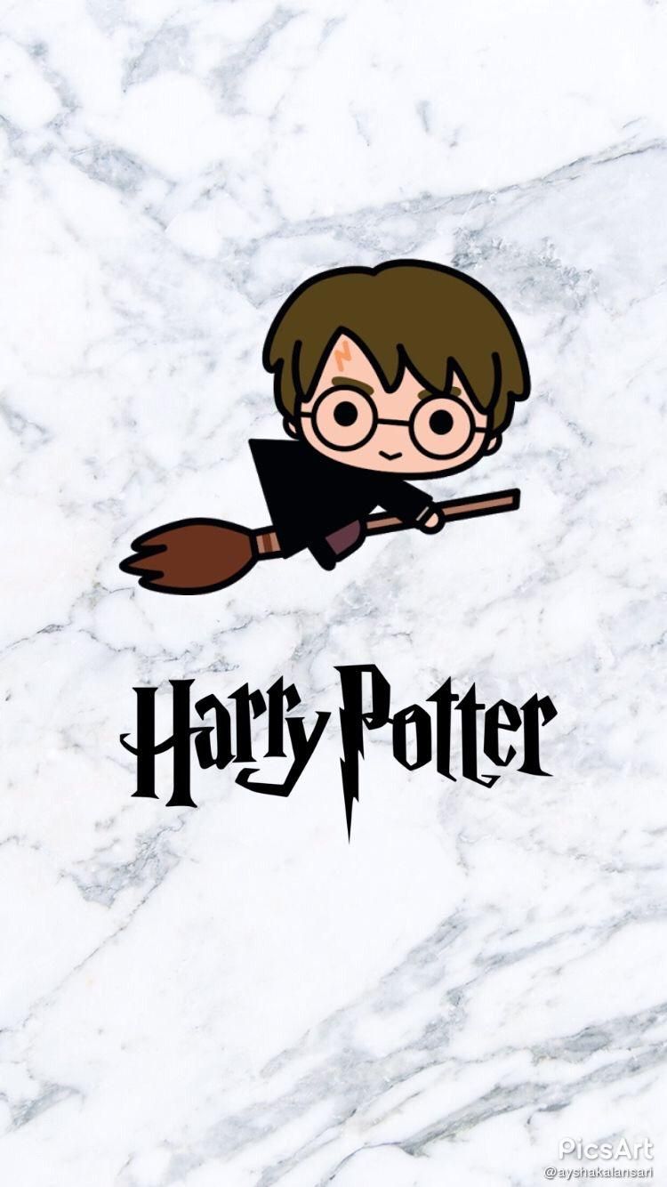 Simple Harry Potter Cartoon Wallpapers on WallpaperDog