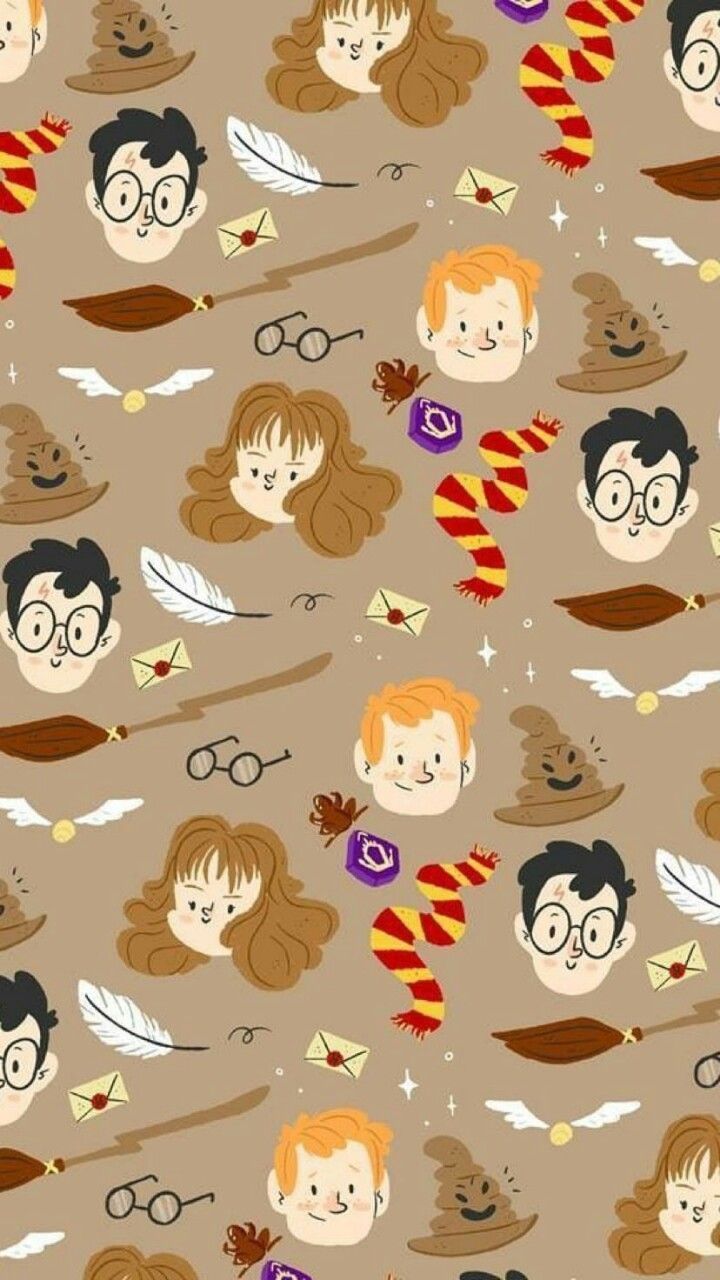 Harry Potter Cartoon iPhone Wallpapers on WallpaperDog