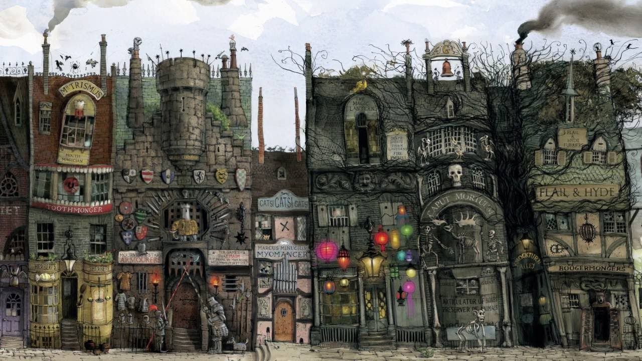 Harry Potter Diagon Alley Wallpapers - Harry Potter Wallpapers 4k