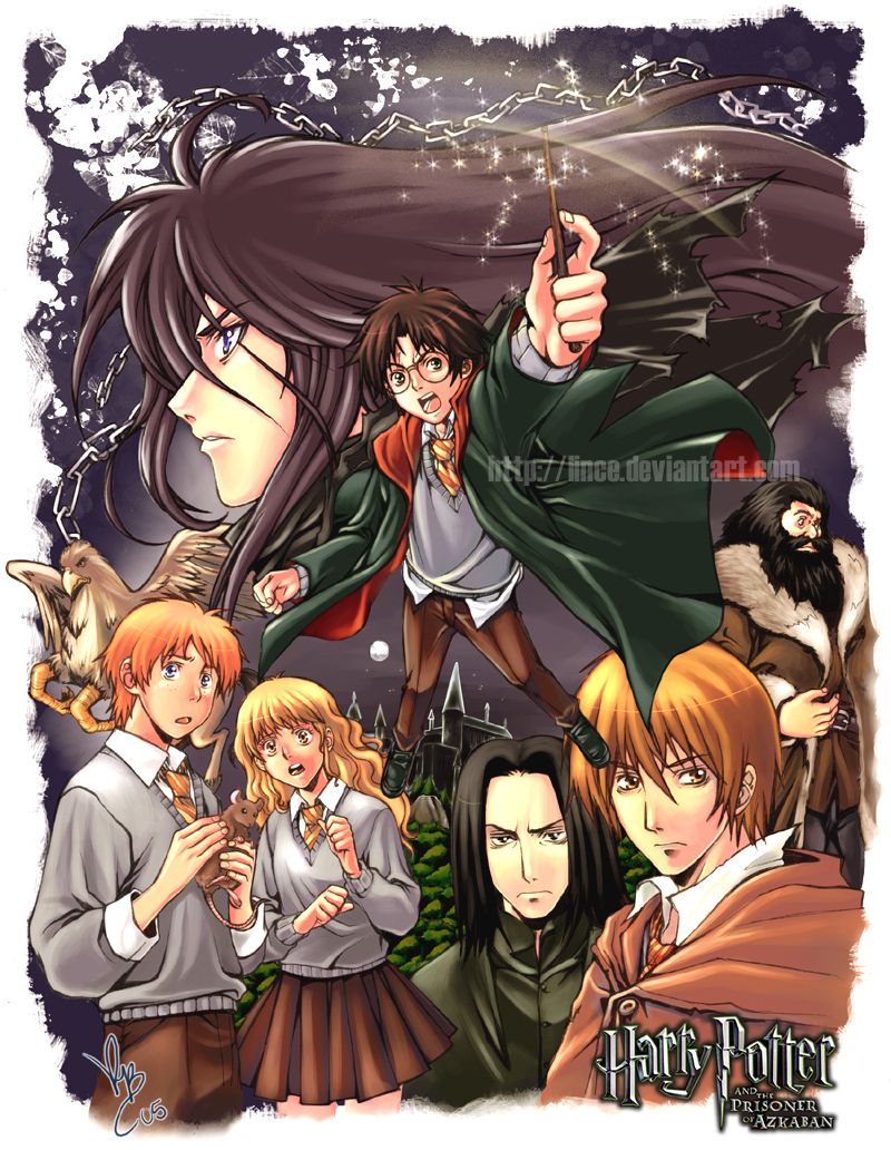 Harry Potter Anime Wallpapers on WallpaperDog