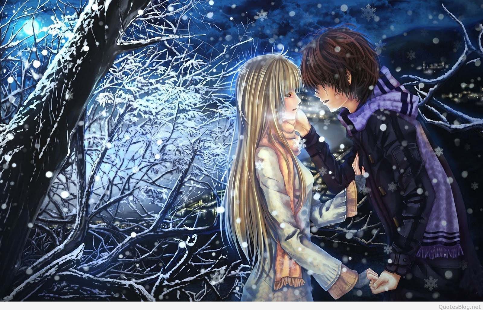 Sad Anime Couples Wallpapers on WallpaperDog