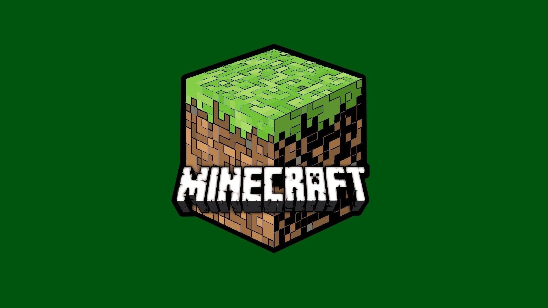 Minecraft Logo Wallpapers On Wallpaperdog