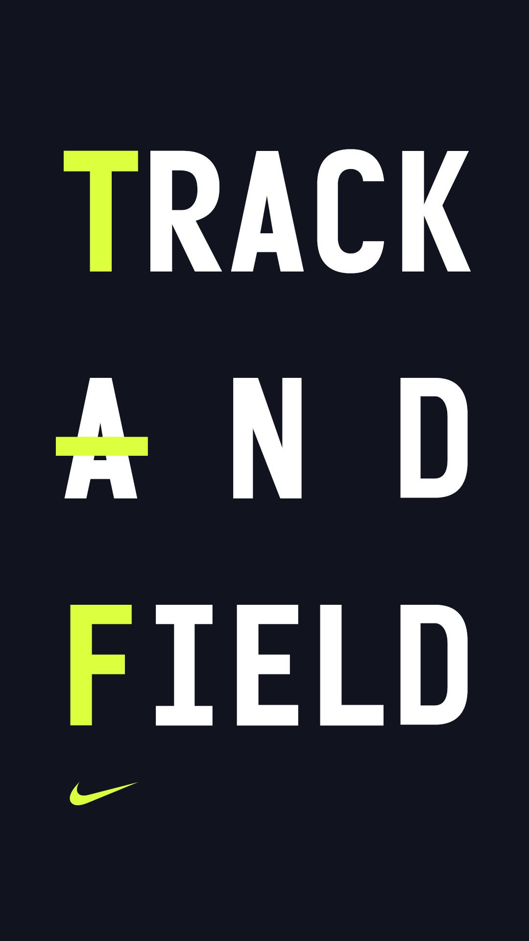 nike track and field logo