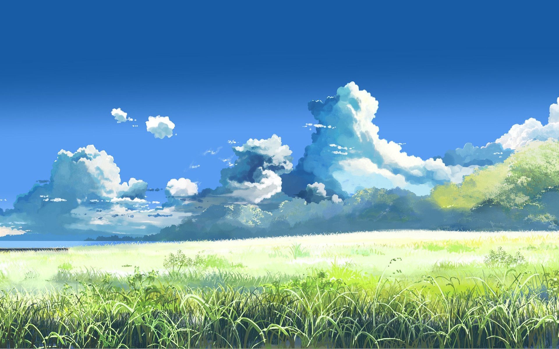 Anime Landscape Wallpaper HD  PixelsTalkNet