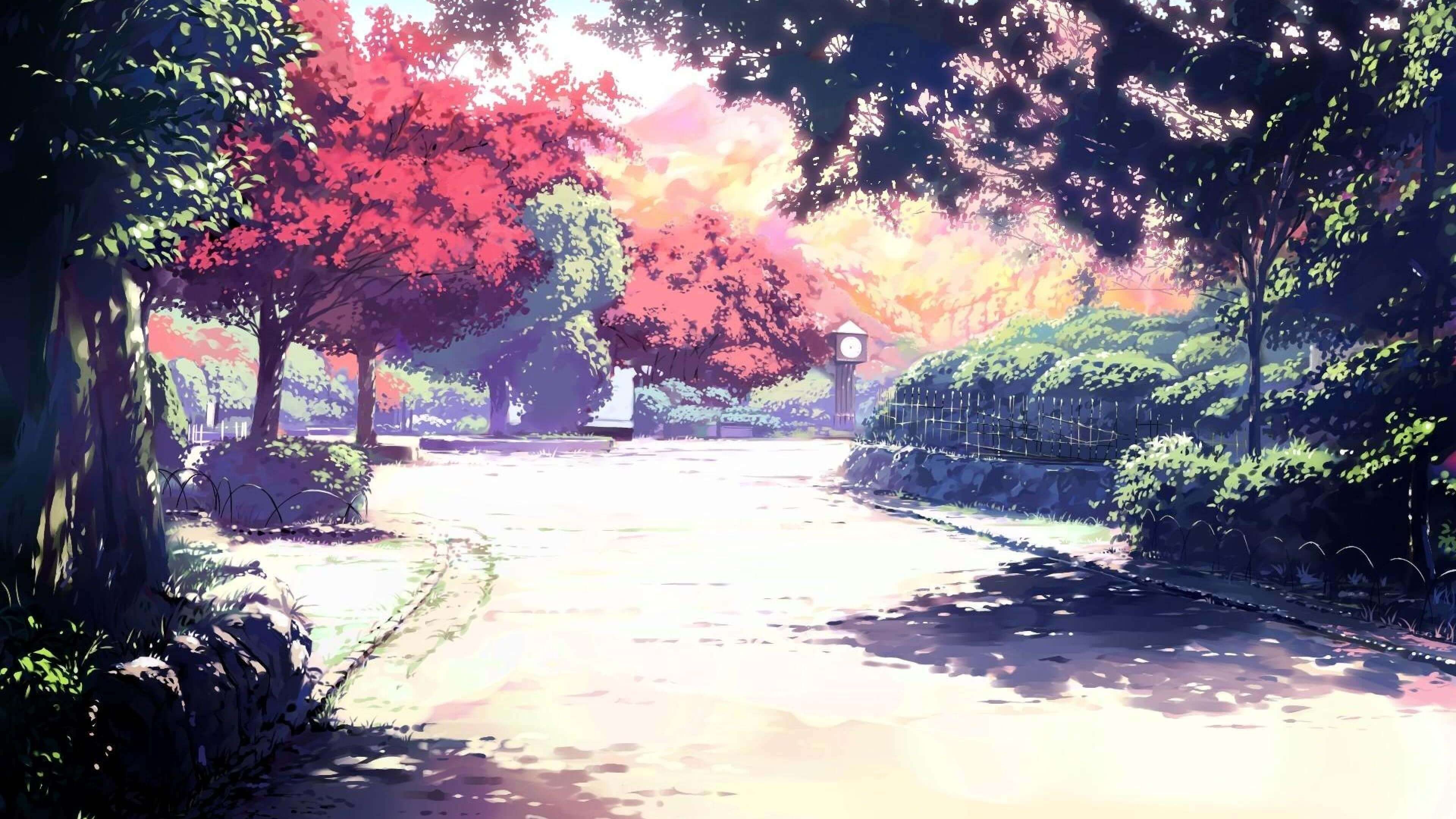 Anime Landscape Wallpaper HD  PixelsTalkNet