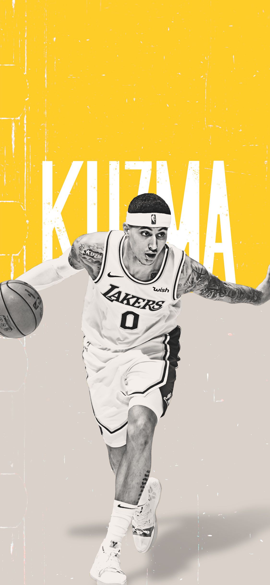 Kyle Kuzma basketball players NBA Los Angeles Lakers grunge basketball  art HD wallpaper  Peakpx