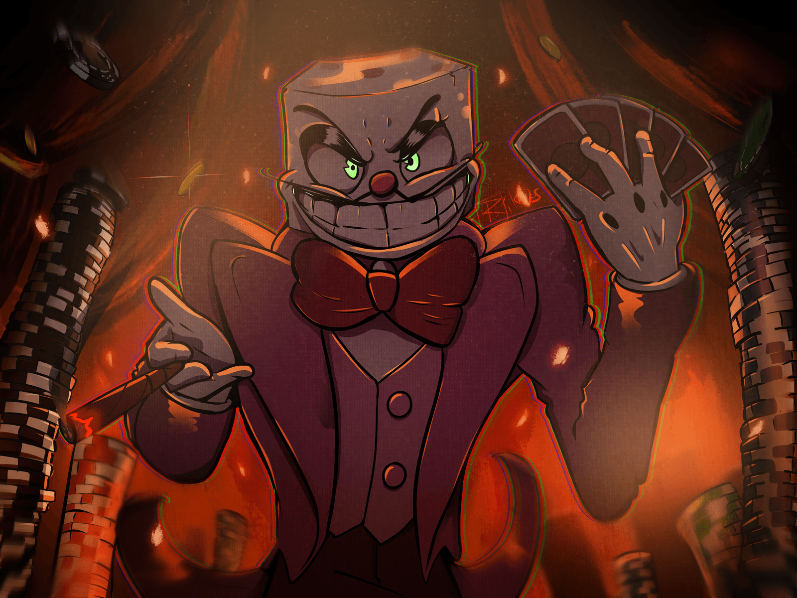 King Dice - Cuphead - Image by Pixiv Id 15985242 #2191082