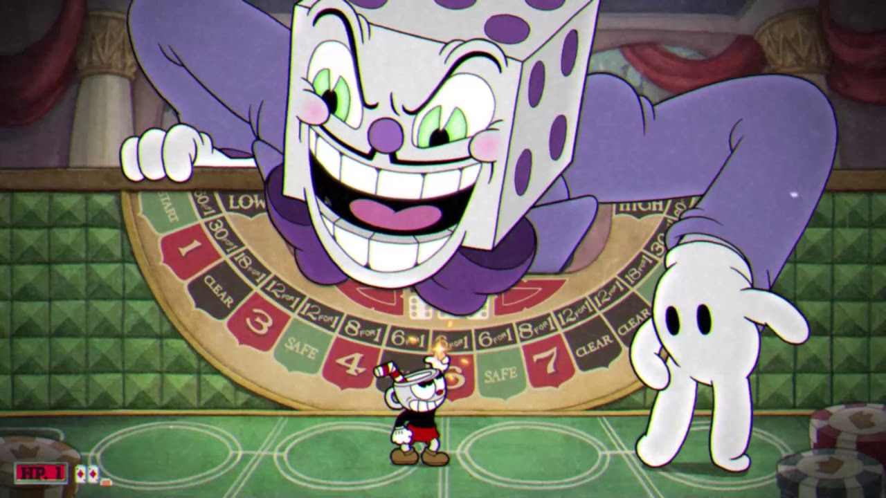 Cuphead King Dice Desktop Art