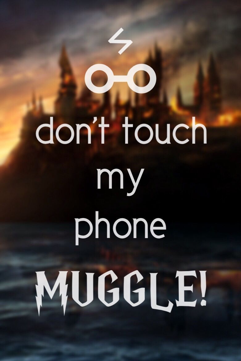Harry Potter Don't Touch My Laptop Wallpapers on WallpaperDog