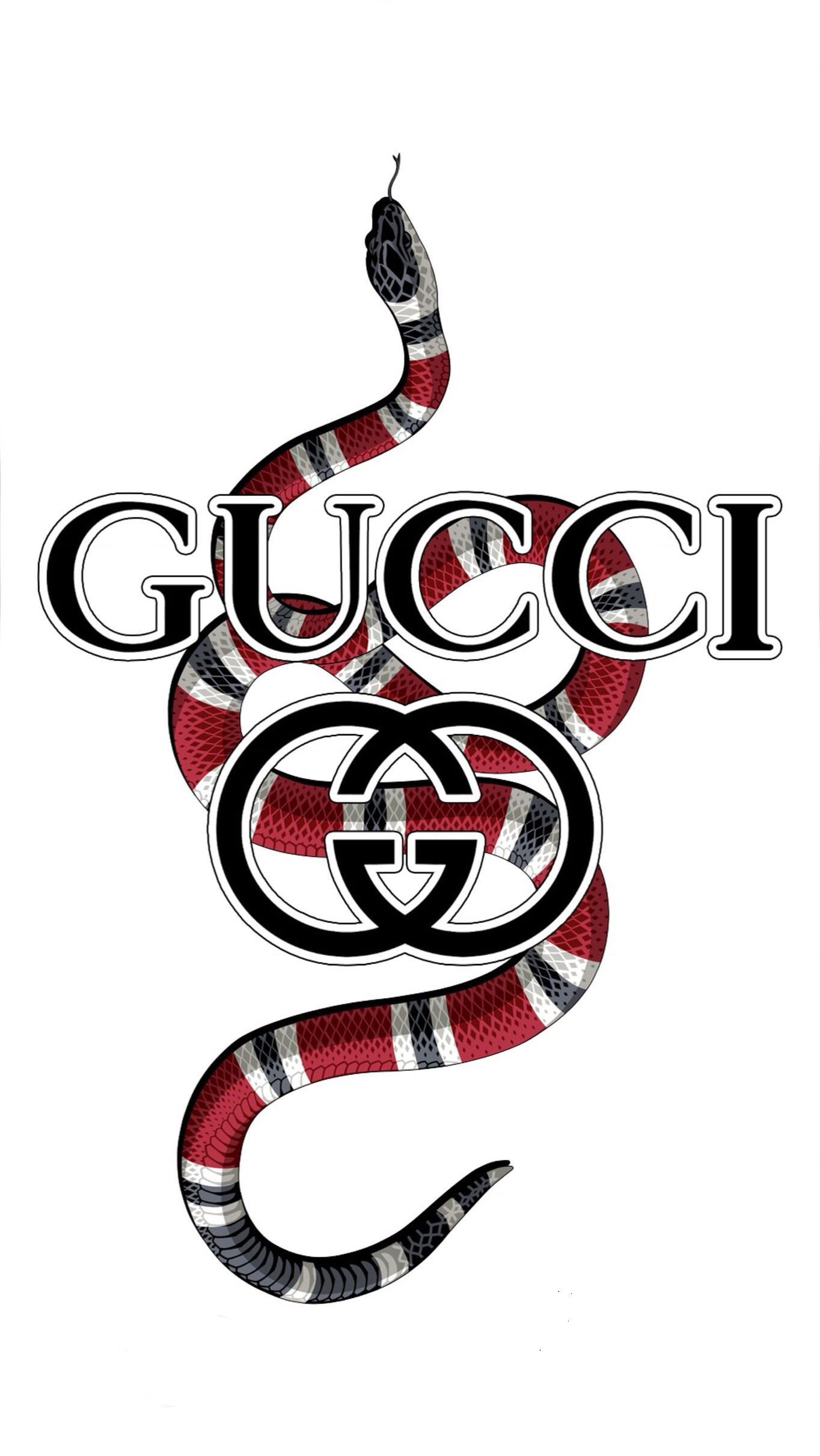 gucci logo with snake