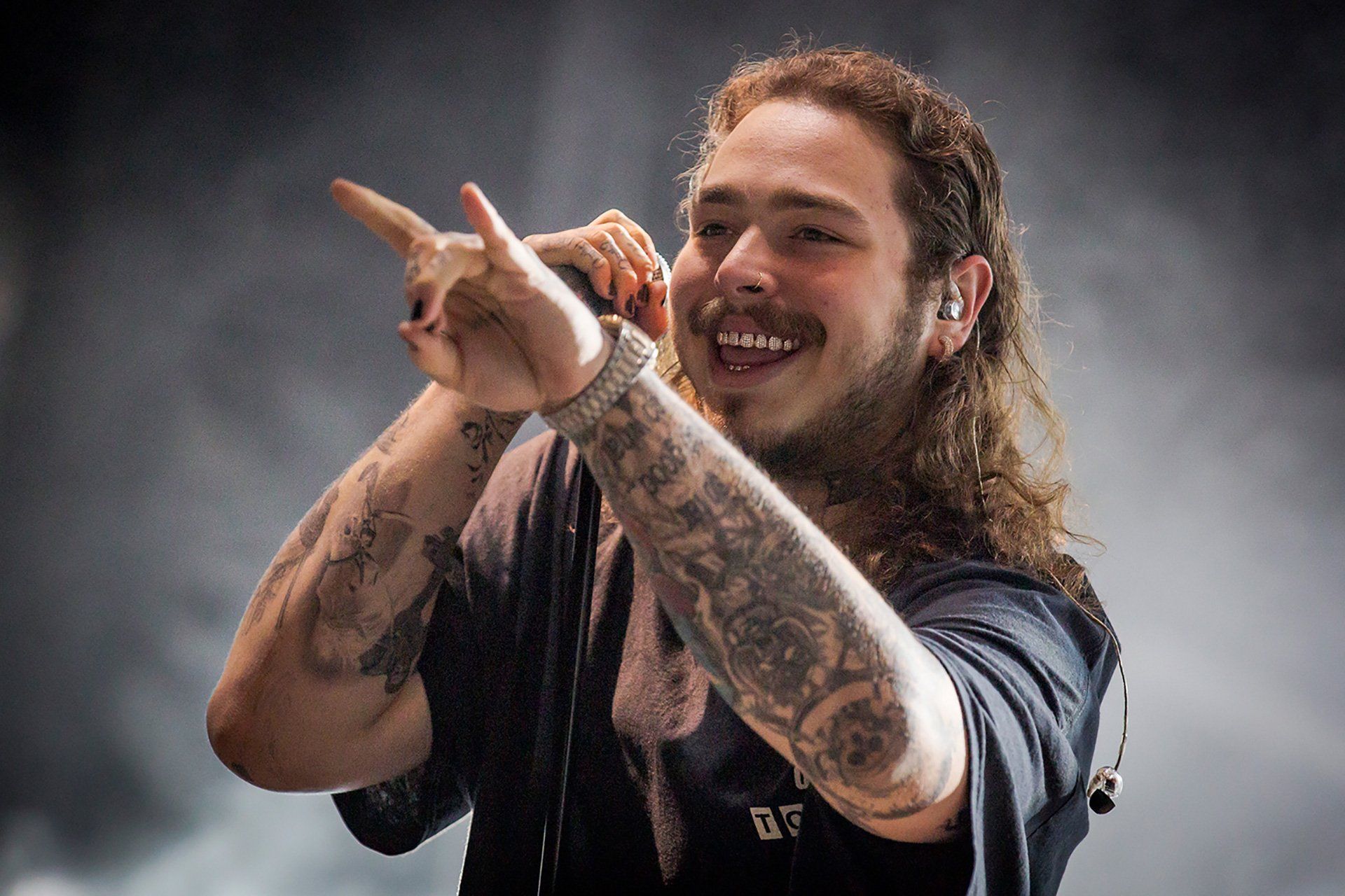 Post Malone On Stage Computer Wallpapers on WallpaperDog