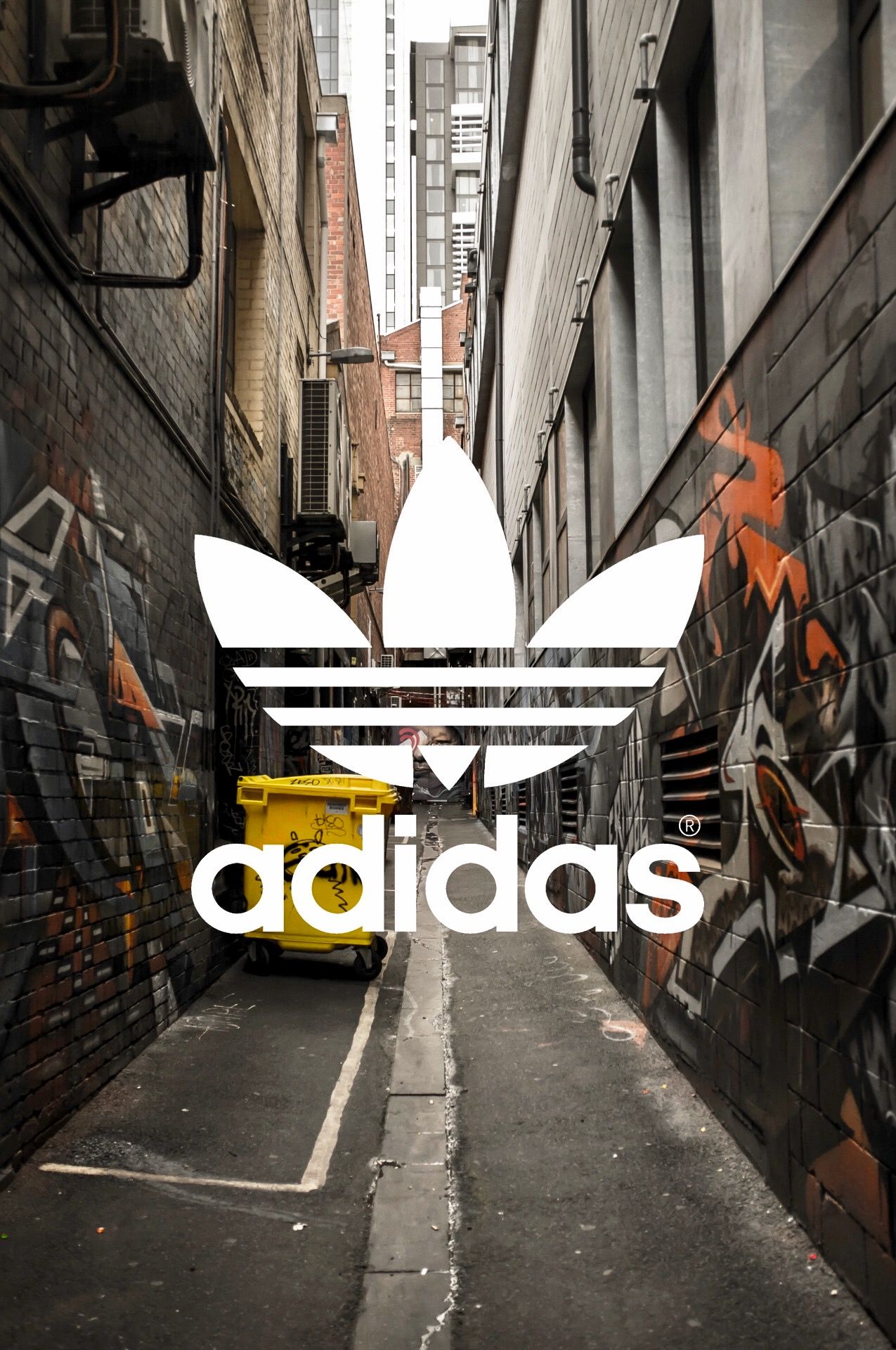 Adidas NYC Graffiti Wallpapers