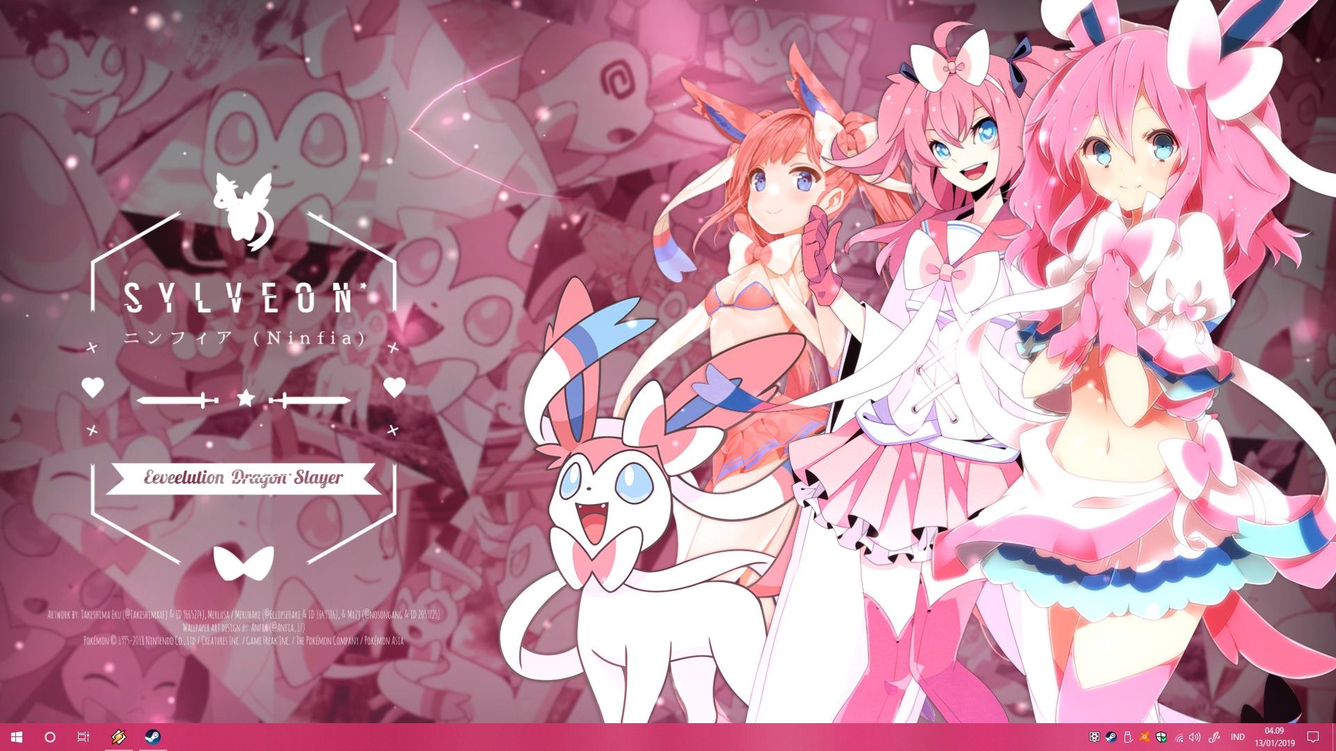 Glaceon and Sylveon Wallpapers  Top Free Glaceon and Sylveon Backgrounds   WallpaperAccess
