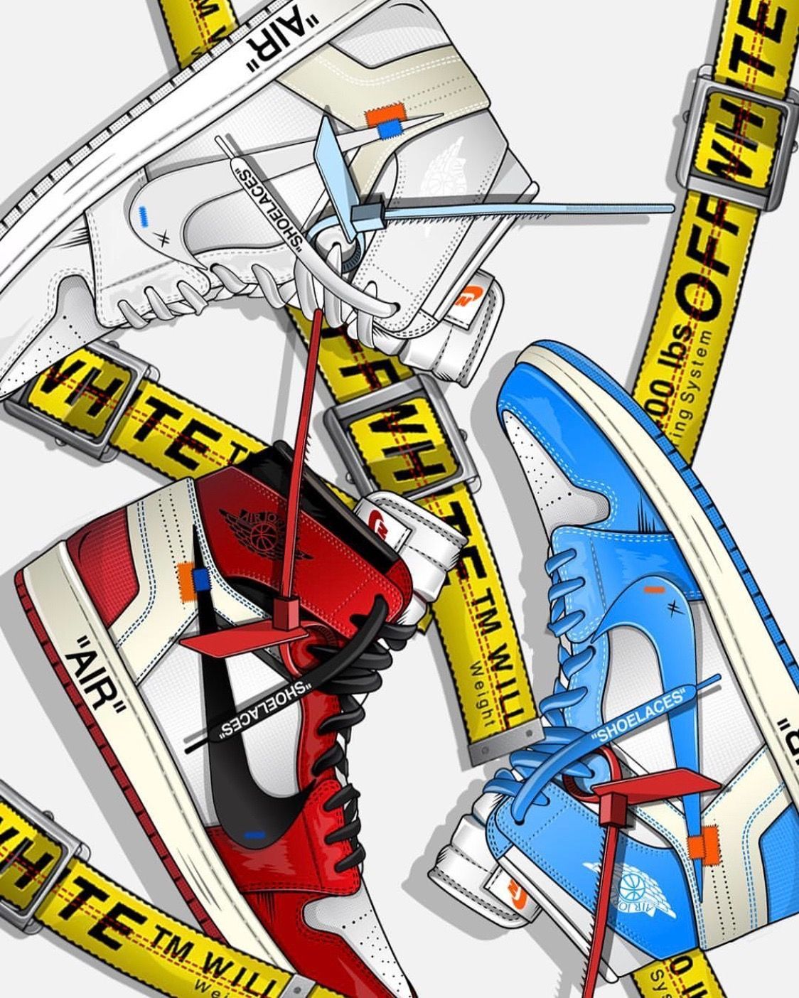 Shoes Off White Wallpapers On Wallpaperdog