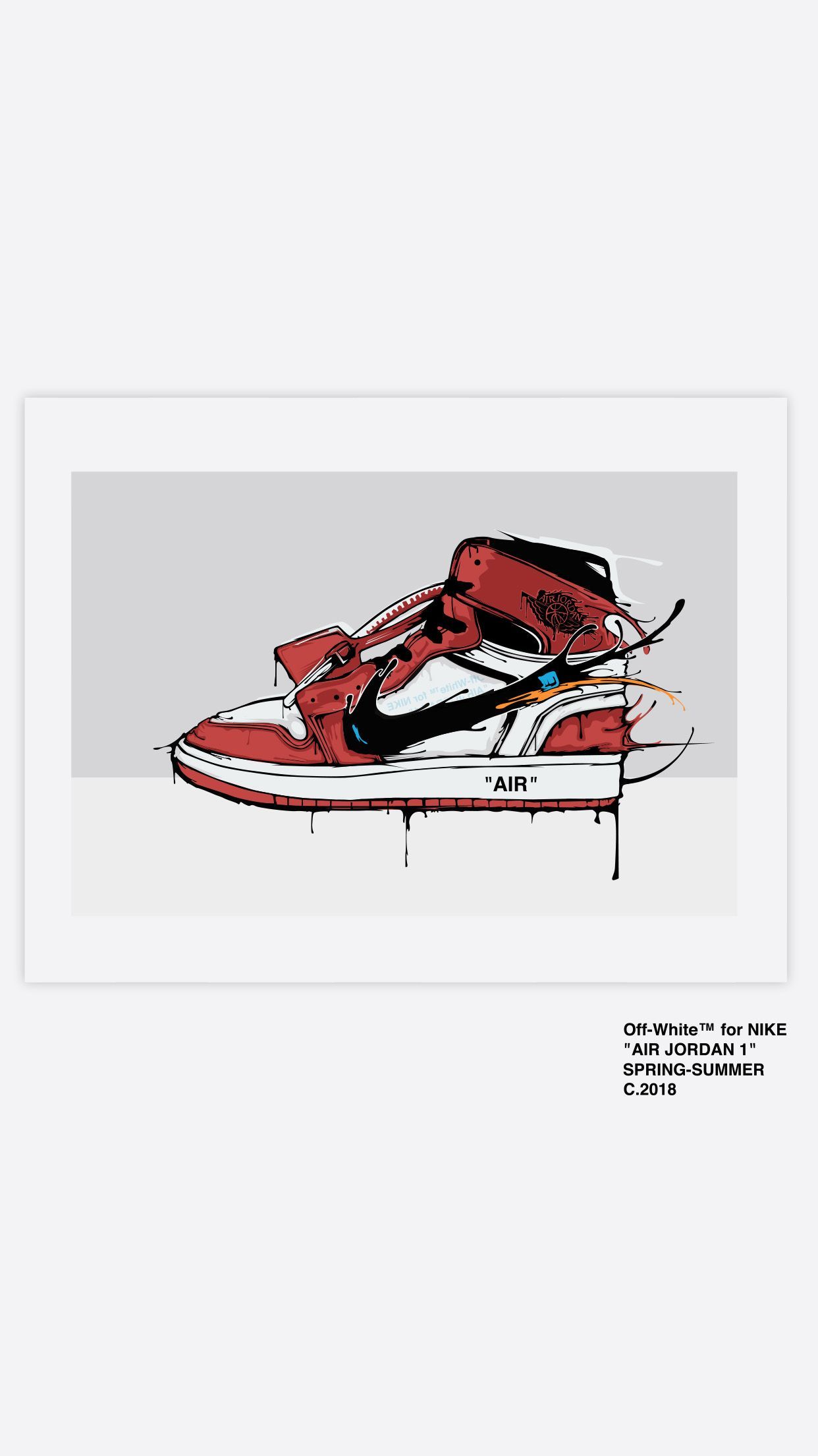 Featured image of post Off White Cartoon Jordan 1 Wallpaper - Michael jordan wallpapers hd is the best collection of the greatest basketball player of.