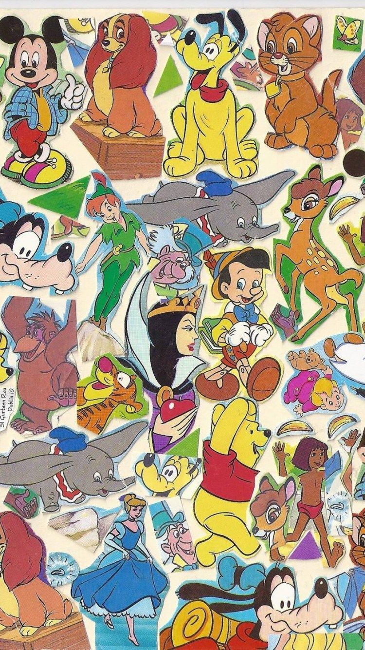 Disney Characters iPhone Wallpapers on WallpaperDog