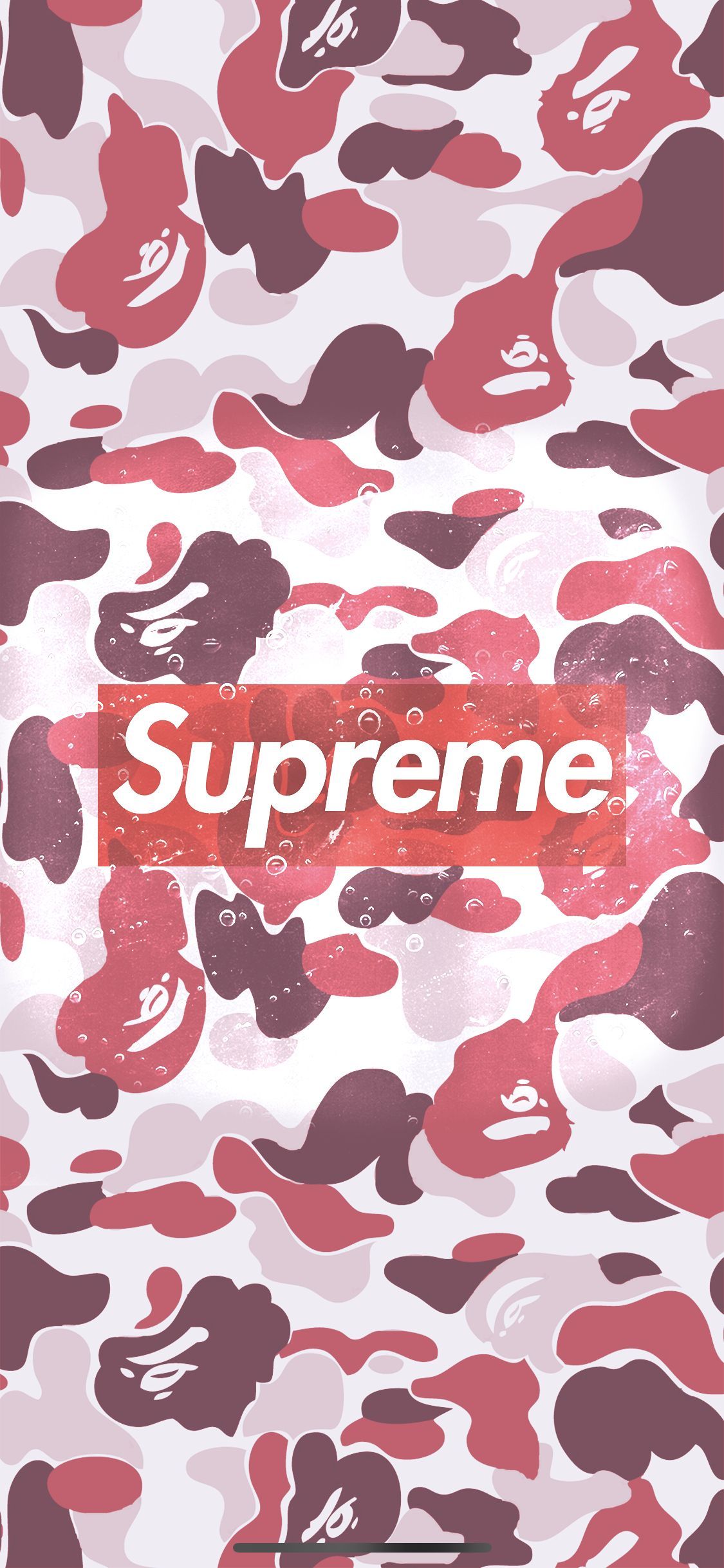 Bape Wallpaper Discover more Background, camo, Iphone, Red, Supreme  wallpapers.  in 2023