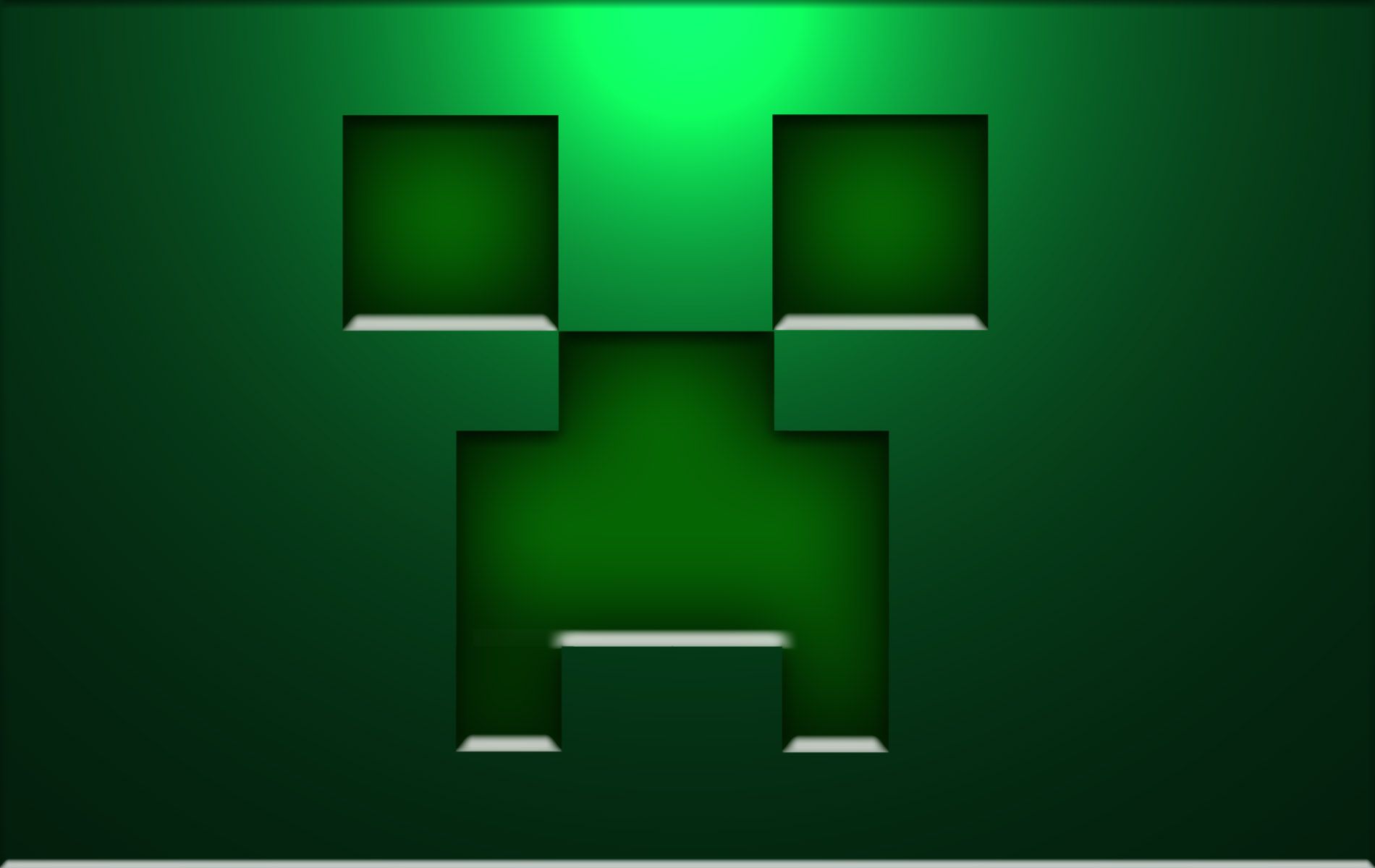 Minecraft Creeper Face Peel And Stick Wallpaper Green  Roommates  Target