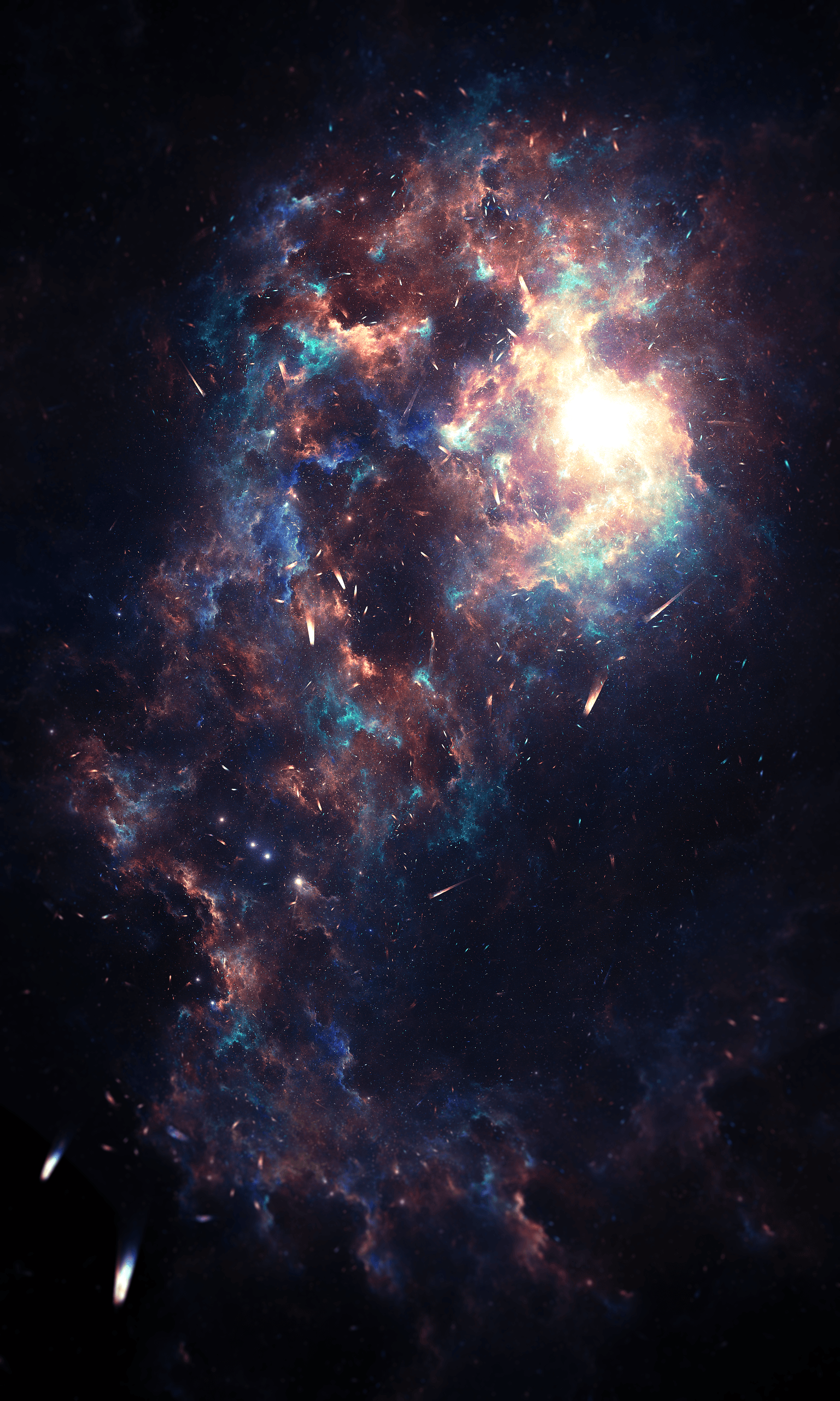 Color Galaxy space galaxia nebula planets space stars universe  universe HD phone wallpaper  Peakpx