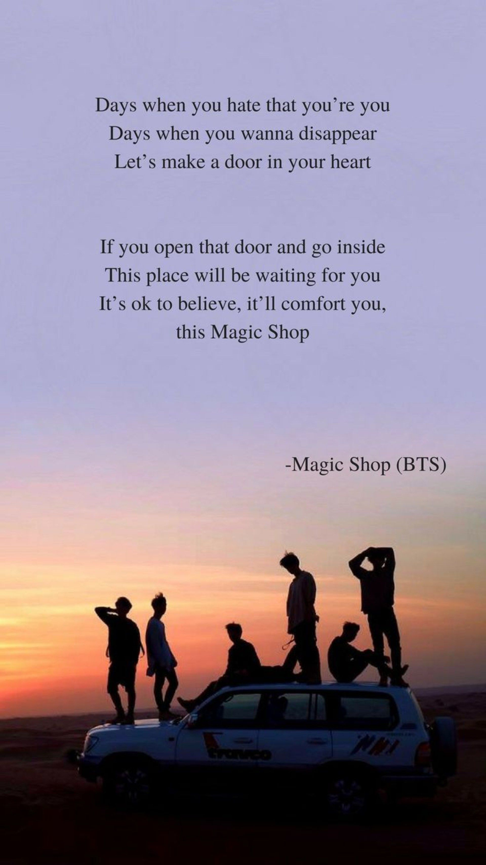 BTS Magic Shop Wallpapers On WallpaperDog