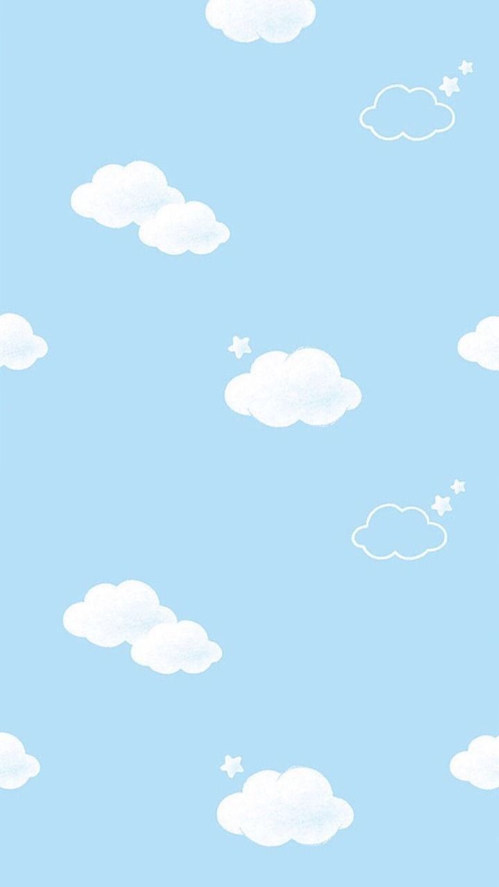 Pastel Blue Aesthetic iPhone Wallpapers on WallpaperDog