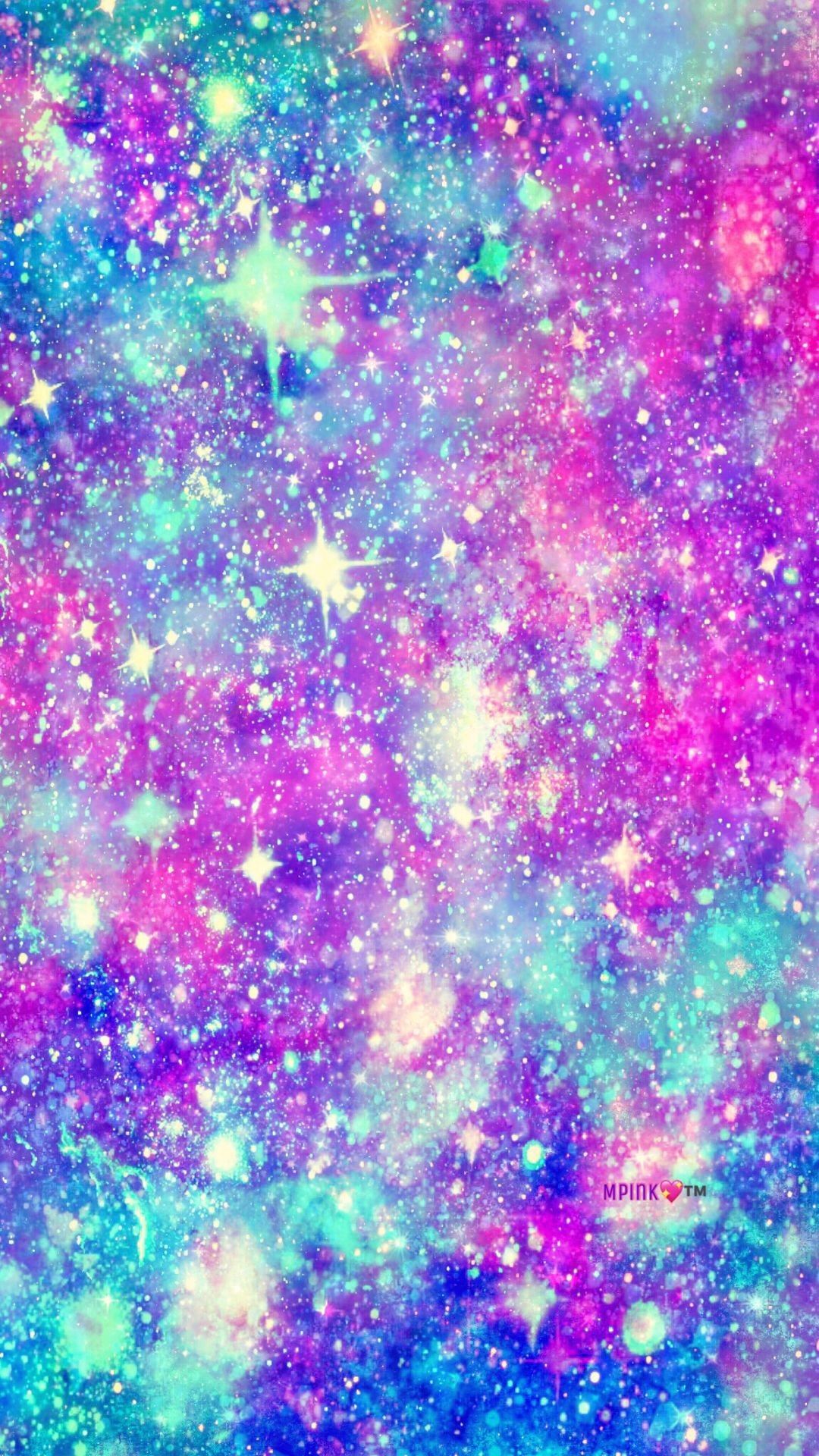 Glitter Galaxy Wallpapers On Wallpaperdog