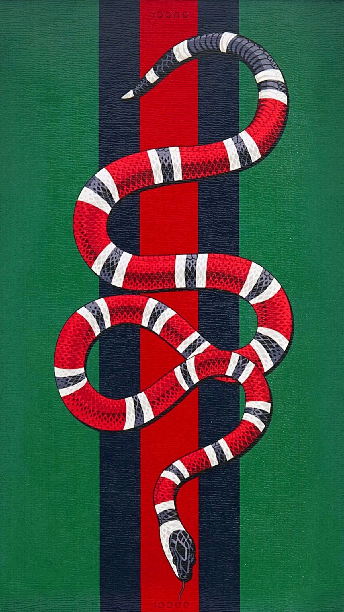 gucci snake logo
