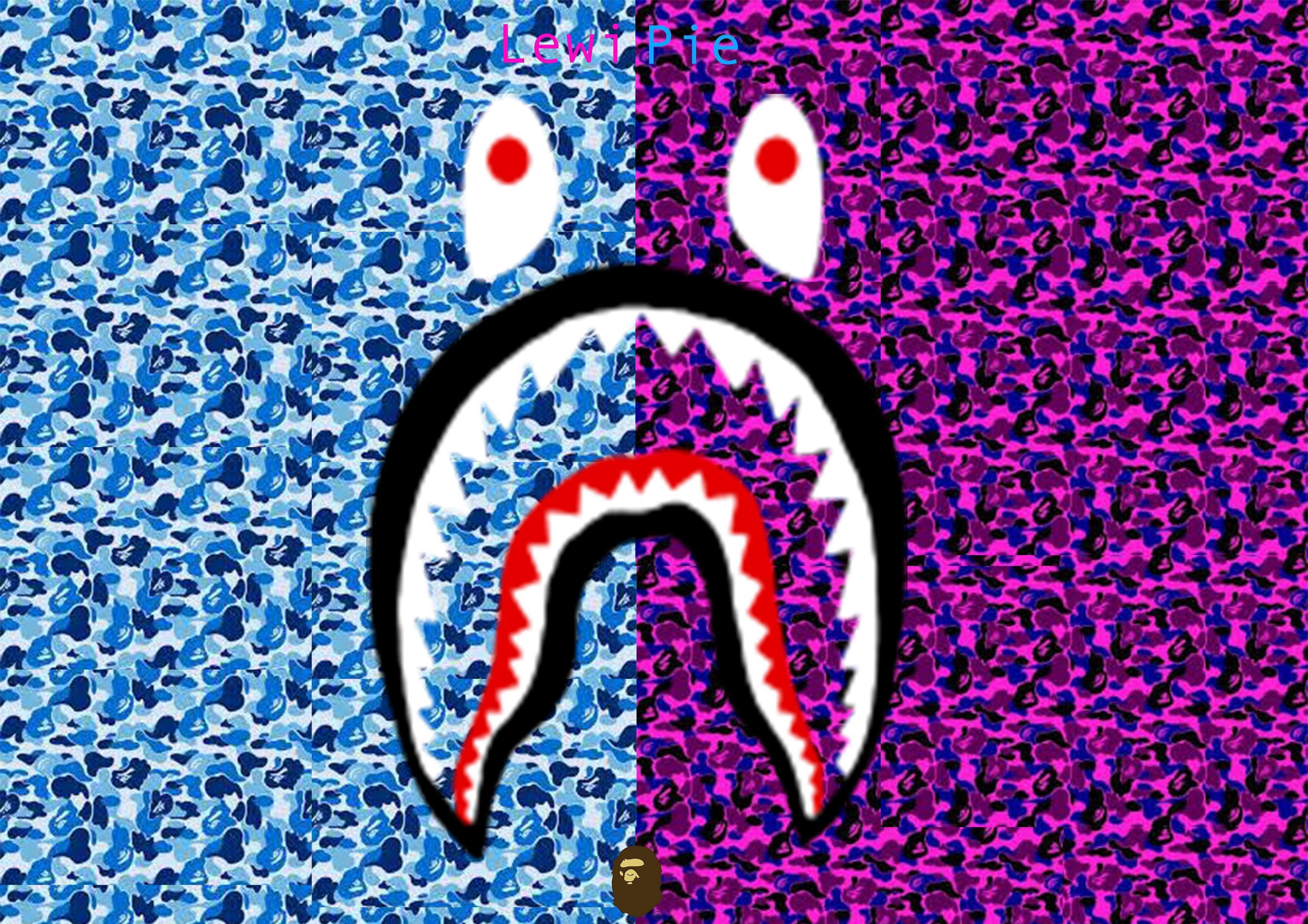 BAPE Shark Logo Wallpapers on WallpaperDog