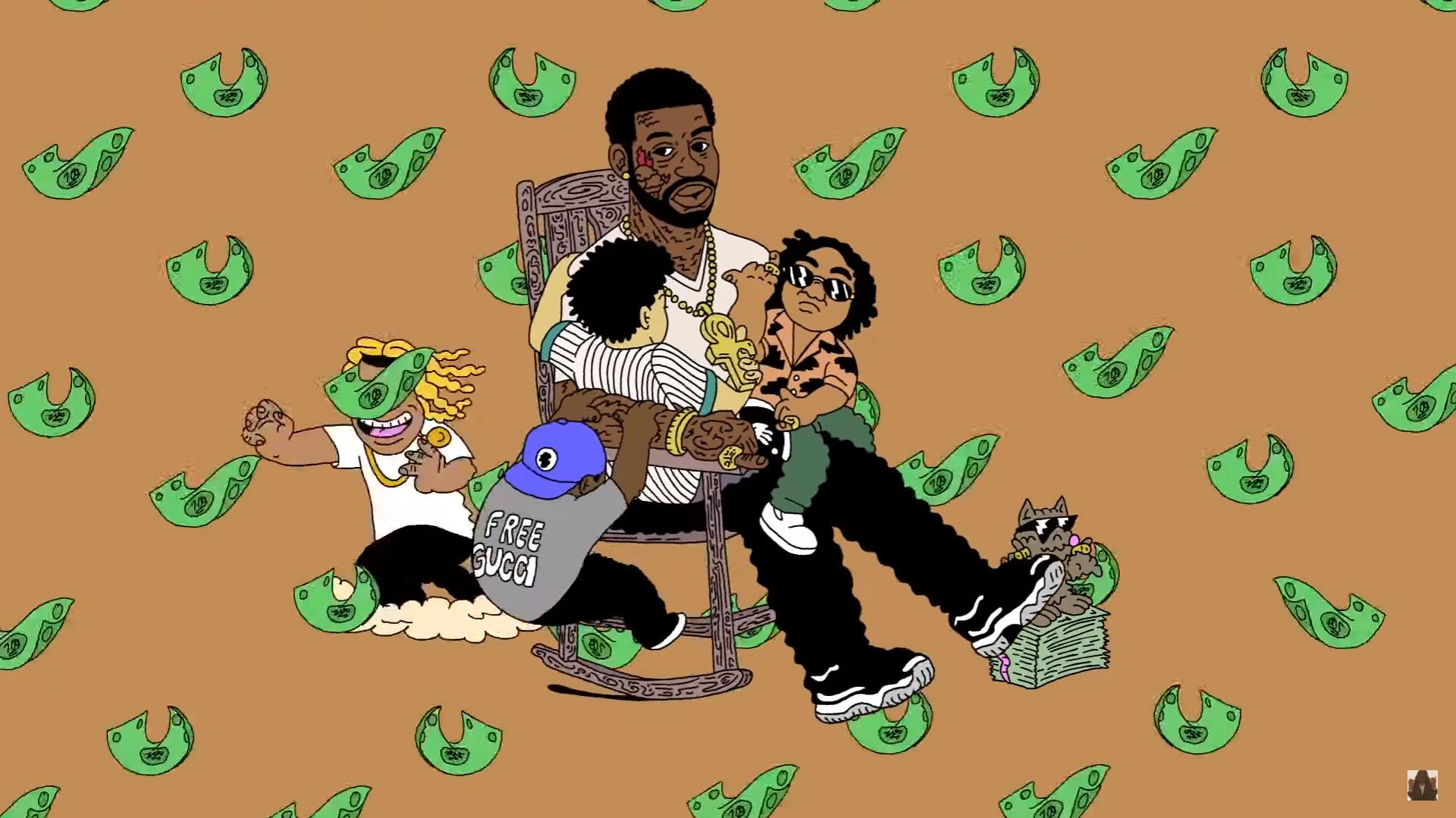 Gucci Mane Cartoon Wallpapers on WallpaperDog