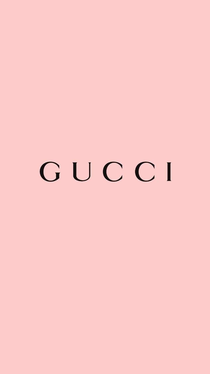 gucci logo pink