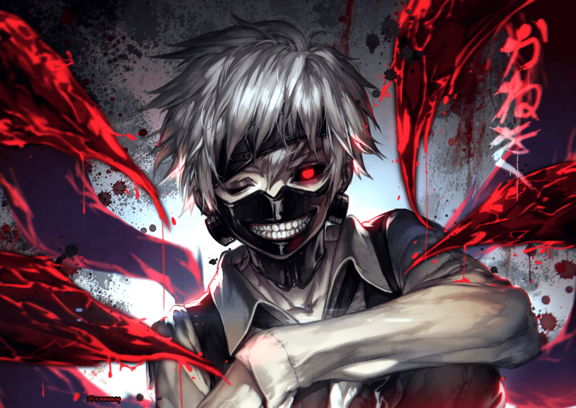 Kaneki Ken - Tokyo Ghoul - Mobile Wallpaper by pandikku #1752848