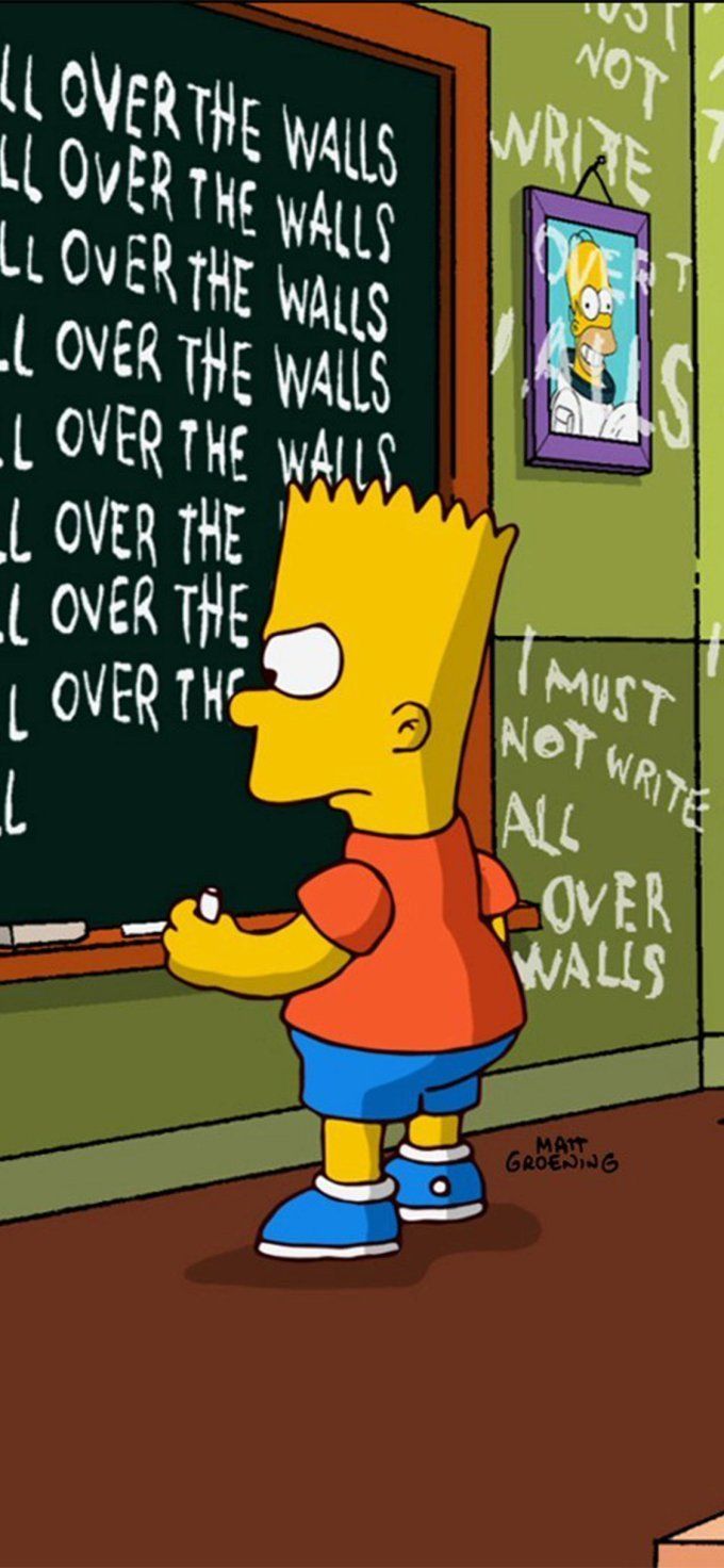 100+] Depressed Bart Simpson Wallpapers