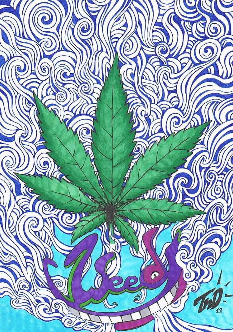 749x1068 Graffiti Weed Art In weed i trust ! by the-tnd - LOVE.