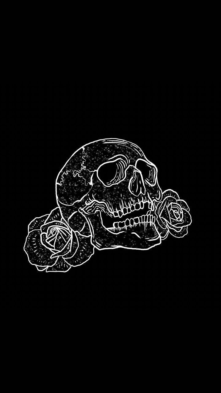 Skull rose Black and White Stock Photos  Images  Alamy