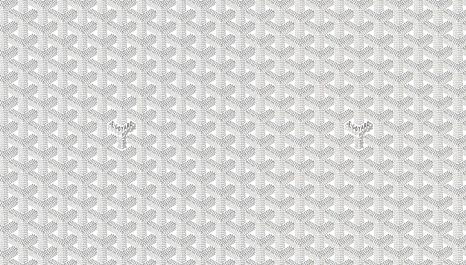 Download Luxury Aesthetic Maison Goyard Pattern Wallpaper