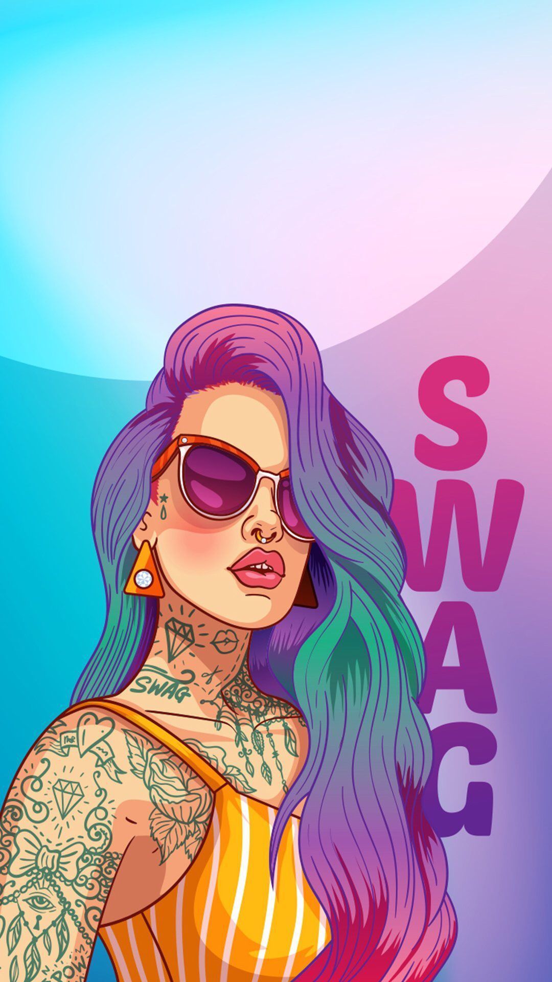 Captivating Girls With Swag Desktop Wallpaper Hd | Background Wallpapers