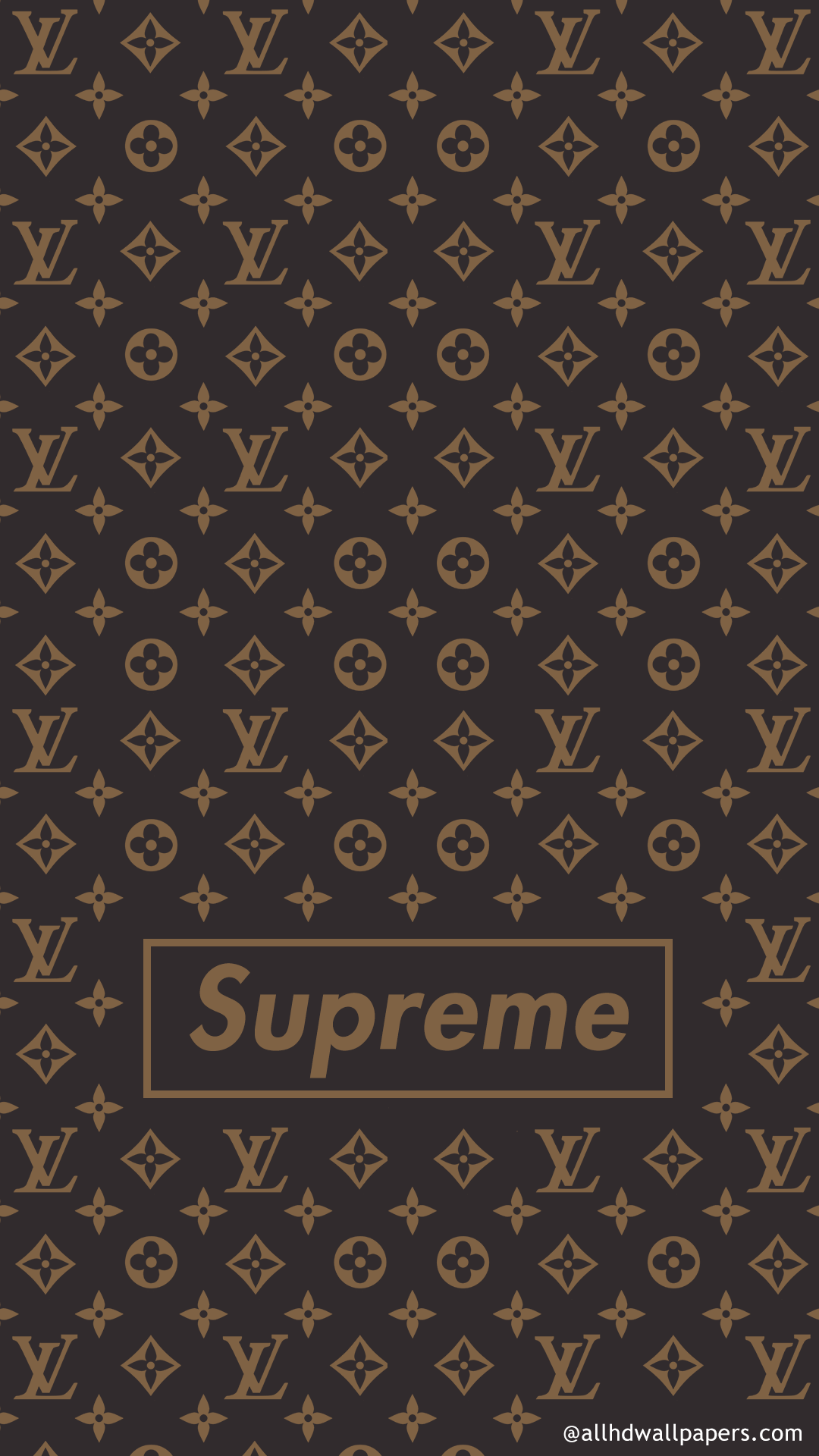 logo wallpaper supreme lv