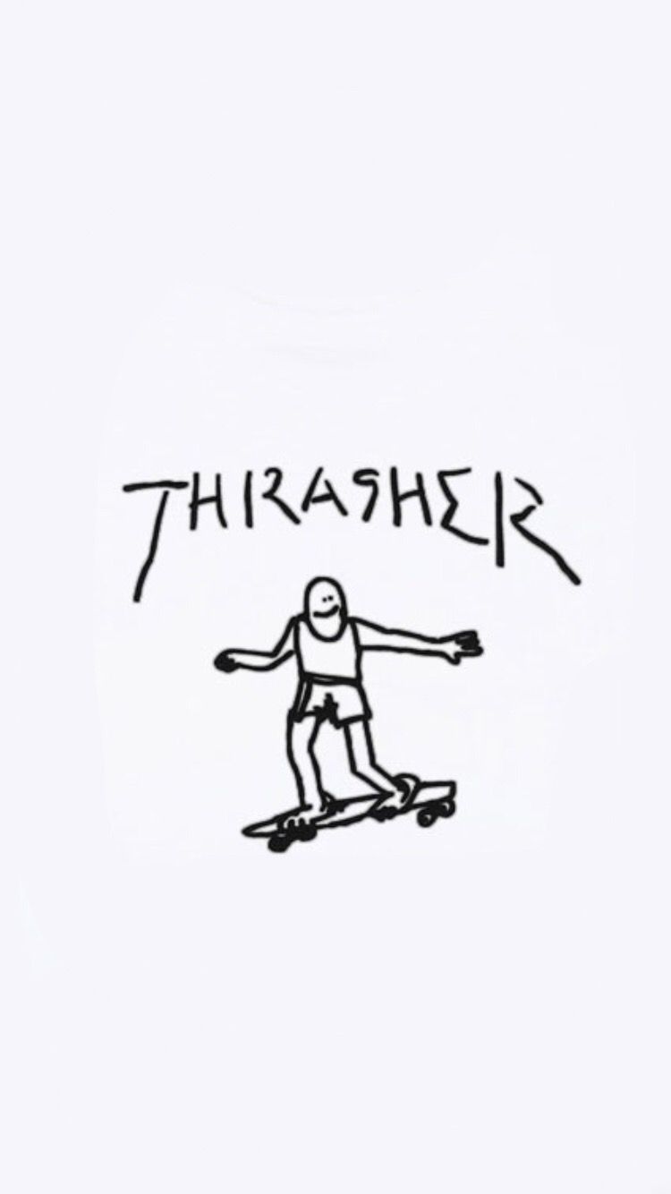 Skateborader Thrasher Iphone Wallpapers On Wallpaperdog