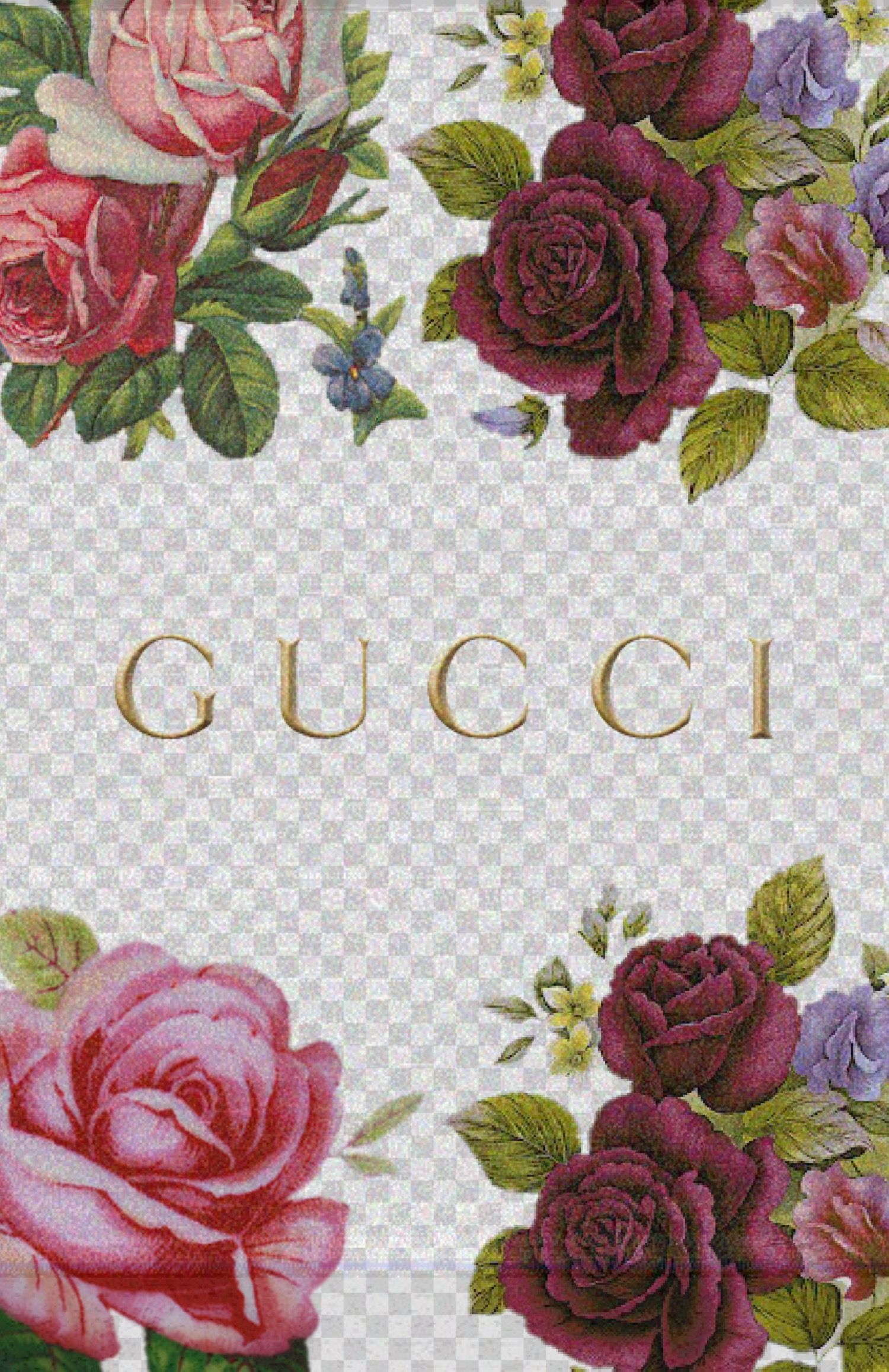 pink flower by gucci