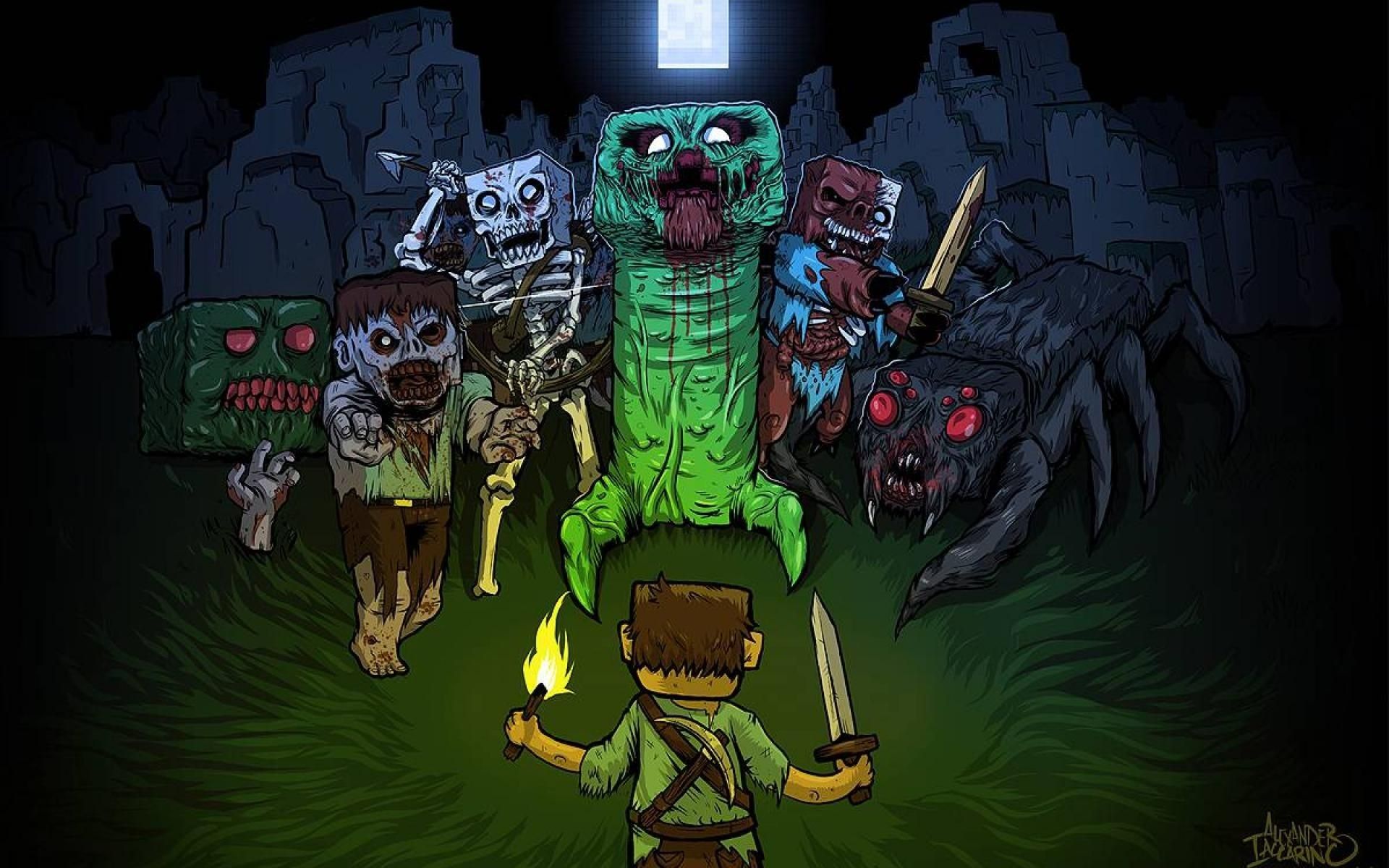 Cool Minecraft Wallpapers on WallpaperDog