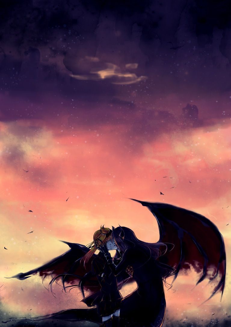 Angel and demon love HD wallpapers  Pxfuel