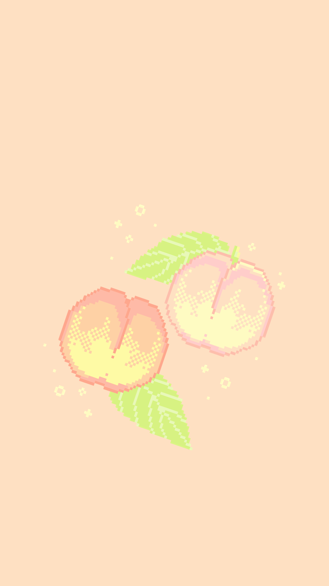 icon cute orange pink peach peaches aesthetic  Peach Aesthetic Icons  Anime HD Png Download  Transparent Png Image  PNGitem