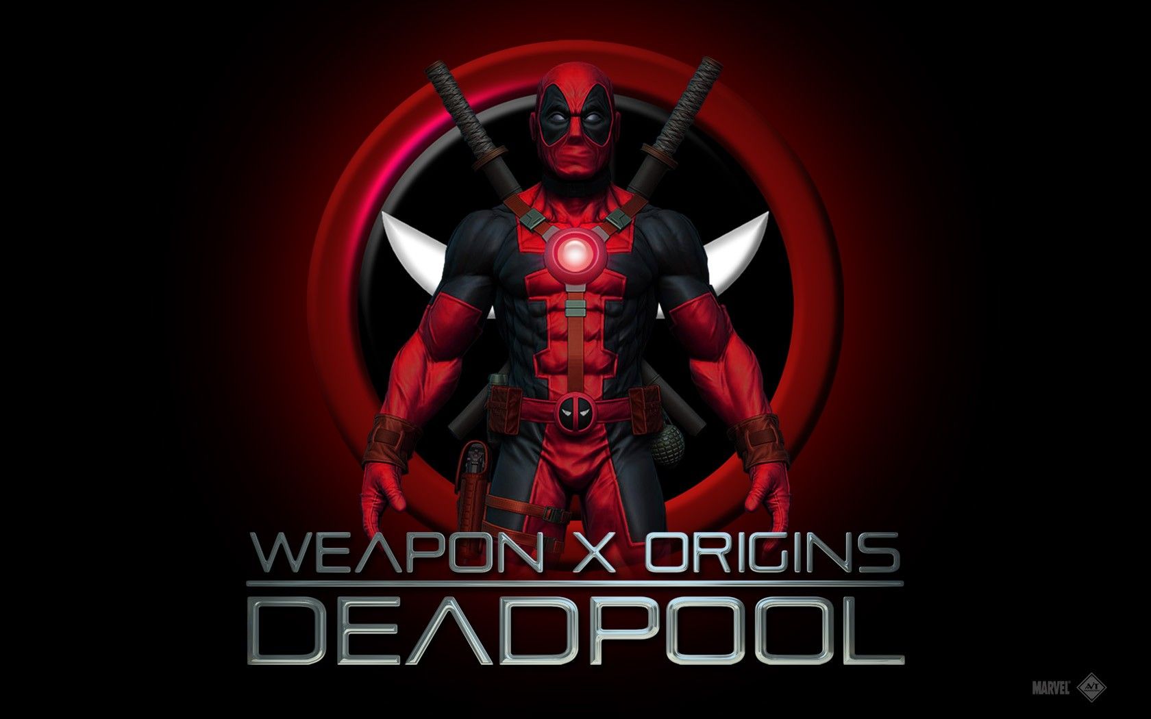 Deadpool Logo Wallpapers on WallpaperDog