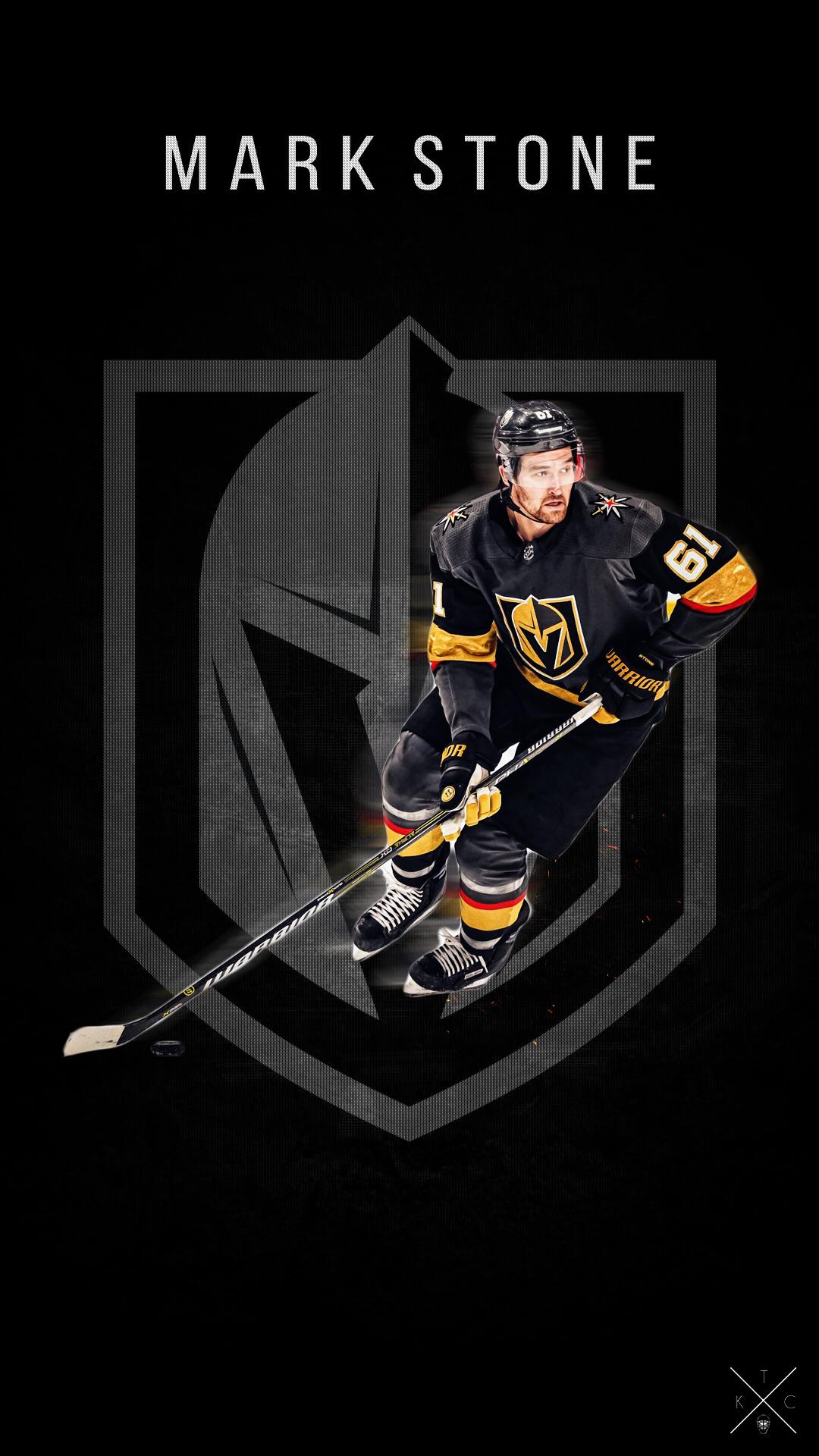 Vegas Golden Knights (NHL) iPhone 6/7/8 Lock Screen Wallpa…