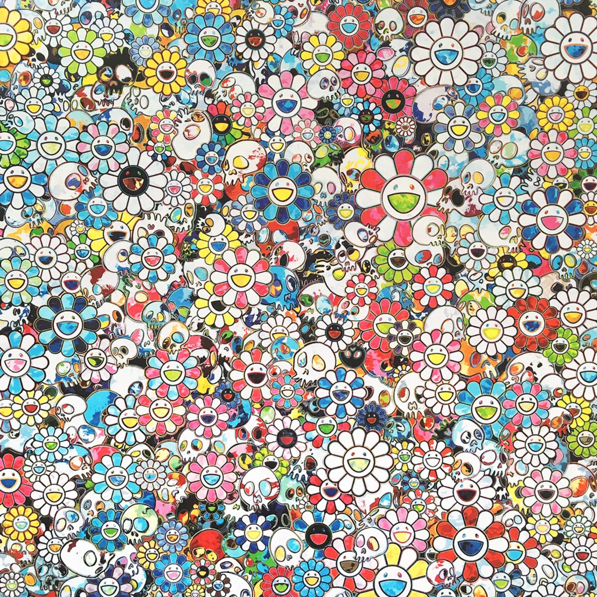 Takashi Murakami Cosmos Wallpaper 25 Ft Section