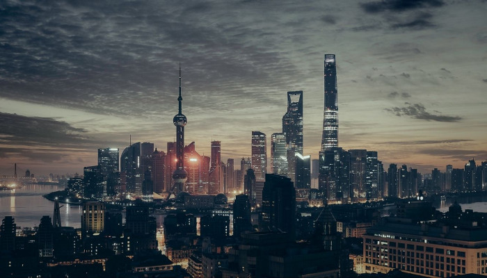 Shanghai Panorama Wallpaper