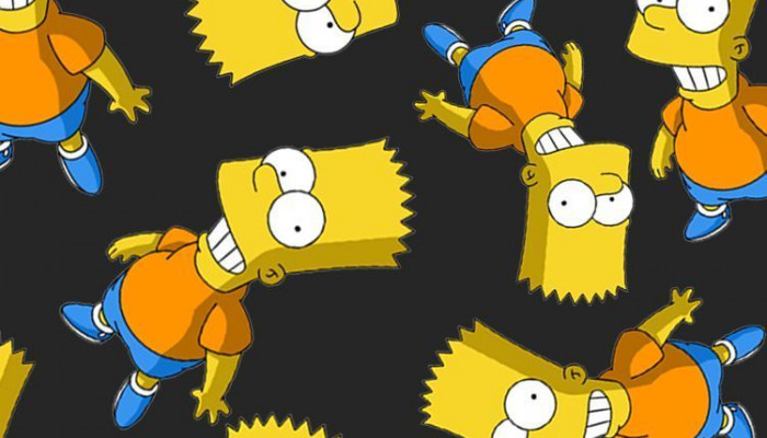 Nike Bart Simpson iPhone Wallpaper