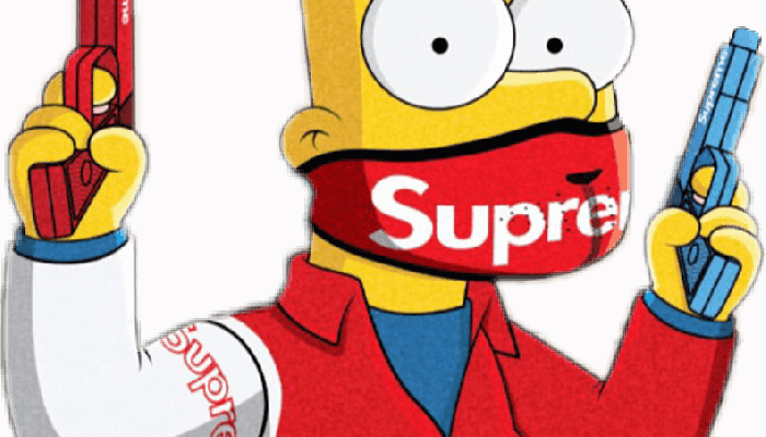 160X220 Bart Simpson Supreme Wallpaper