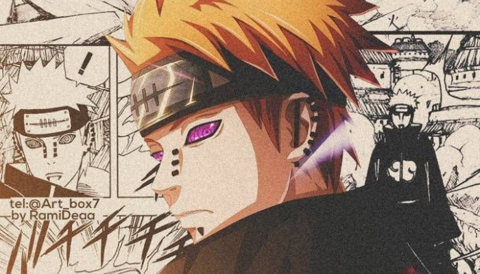 Pain Naruto iPhone Wallpaper